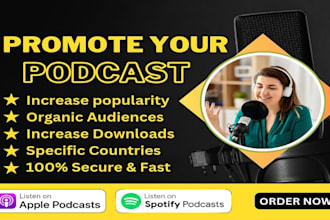 do organic podcast promotion for huge downloads and ratings