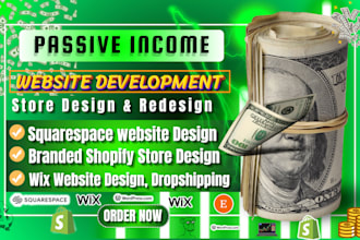 make responsive framer website, duda website, wordpress website or wix redesign