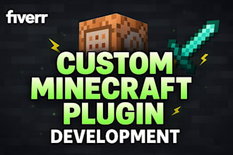 code a custom minecraft plugin or minigame for your server