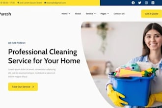 build commercial cleaning website, house cleaning website commercial clean leads