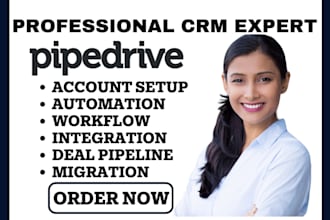 efficiency custom crm  developer customer web application integration pipedrive