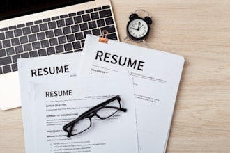 design professional, eye catching resume design and modern cv template