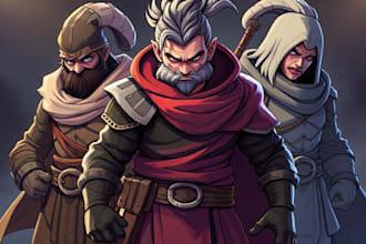 create a high quality characters for your game
