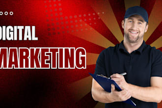 be your social media manager and digital marketing manager