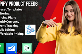 setup shopify product feeds nabu feedhub orichi wixpa infinite feedyio omega