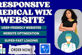 medical wix website design healthcare clinic therapy or doctor websites wix seo