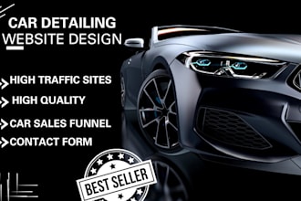 car detailing website, car wash website, auto detailing website auto body repair