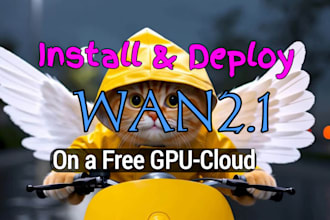 set up and deploy wan21 to a free cloud server for you