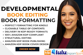 do developmental editing book formatting for your manuscript