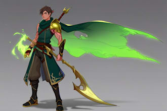 draw any fantasy character you imagine