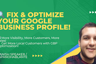 fix, and optimize your google business profile
