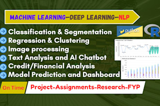 do ml, dl, nlp classification, regression, clustering task