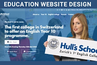 build education website institute educational website lms elearning website