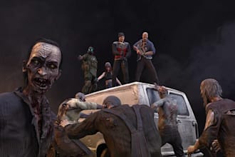 3d character modeling for animation, games, printing, nft, game videos