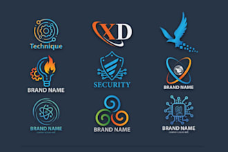 awesome logo for security, body guard, agency, and company