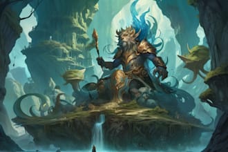create stunning fantasy illustrations