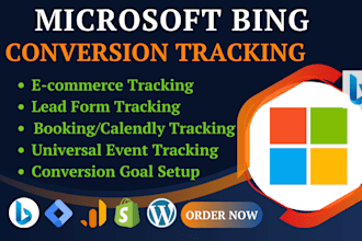 setup bing ads, microsoft conversion tracking, microsoft clarity, ga4 with GTM