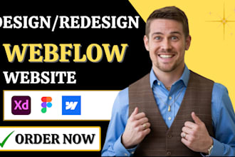 design webflow website design figma to webflow expert webflow developer
