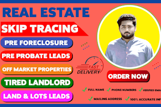 do pre foreclosures pre probate off market properties tired landlord vacant lots