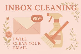 clean up and organize your email inbox in 24 hours