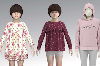 create realistic 3d clothing and garments in clo 3d