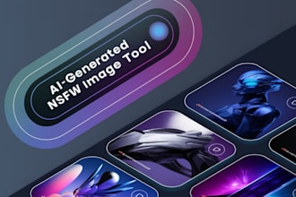 develop ai nsfw website, ai saas platform,  ai image generator