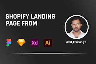 create a landing page on shopify