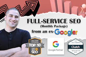 deliver a monthly full SEO package