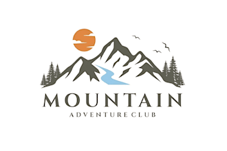 design a memorable adventure, traveling, outdoor, vintage and mountain logo