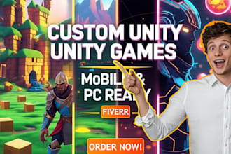 develop unity or godot games for android, ios,pc and mobile