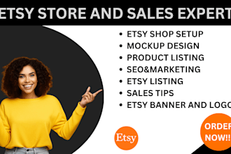 set up and optimize your etsy shop for digital and pod success