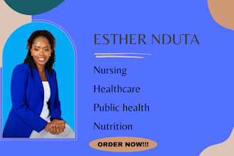nursing, healthcare, psychology, public health, and nutrition