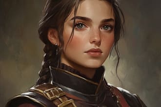 creat a dnd character art and fantasy charecter art