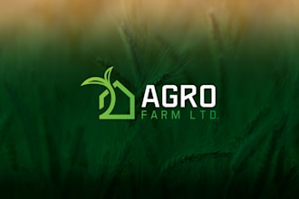 design unique agriculture, land care, landscaping, farming  and seeding logo