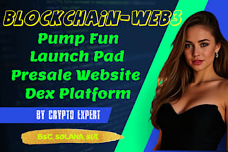 build bsc solana pumpfun fair launchpad presale tradingview