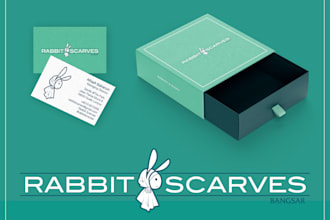 unique logo design complete with brand style guide