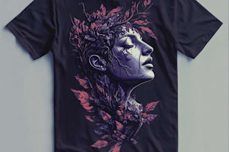do bulk t shirt designs for merch and printful