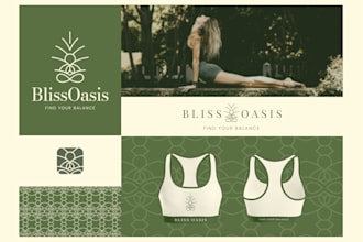 design custom logo and brand identity style guide with branding kit