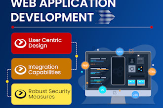 develop custom web application