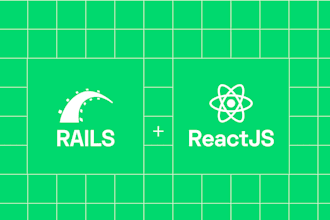 build full stack ruby on rails and react web application
