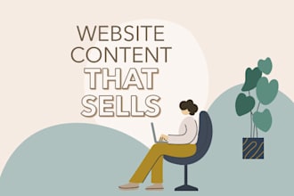 write SEO website content that sells