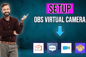 setup obs virtual camera for video chatting websites