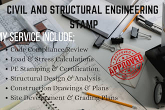 do civil and structural engineering, steel, concrete