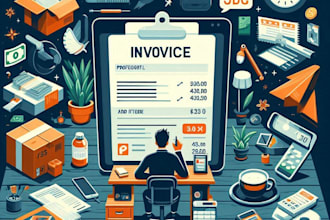 create professional invoices and add product details accurately