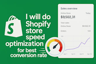 do shopify store speed optimization for best conversion rate