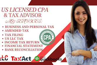 offer full service individual tax filing as a CPA