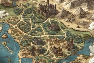 design custom event maps and detailed vector illustrations
