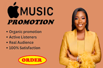 do superfast organic apple music promotion