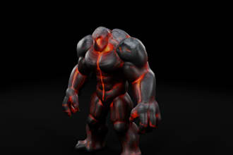 do 3d character modeling and rig for animation, games, printing, nft