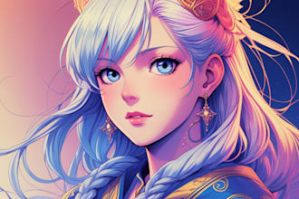 draw amazing anime ilustration for you